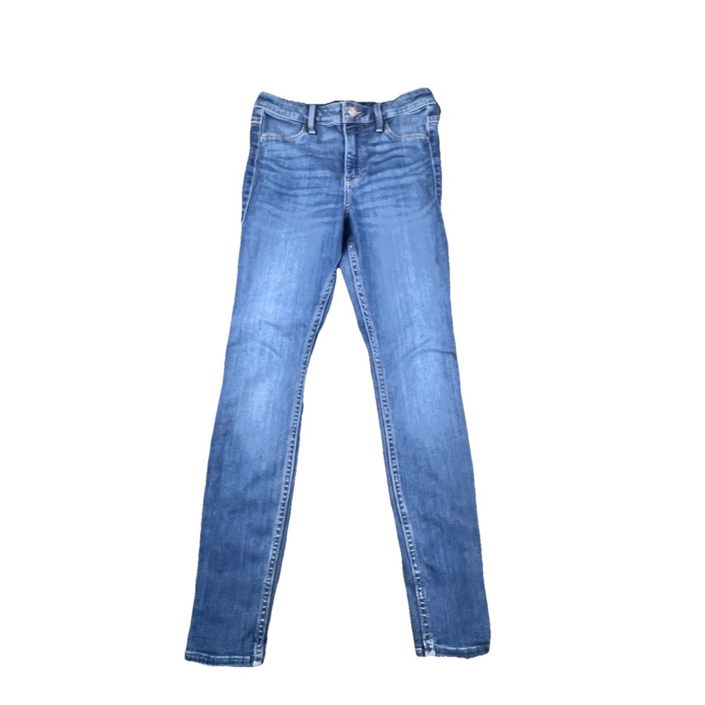 Hollister High Rise Crop Jean-Legging W27 L24 Medium Wash Women's Size 5/26"
